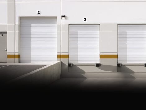 Sectional Steel 2415 commercial door