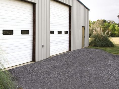 Sectional C-20 commercial door