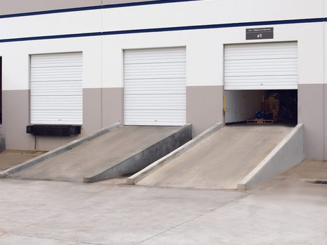 Sectional C-2400 commercial door