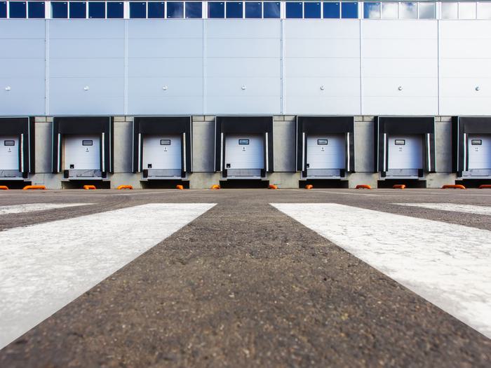 Warehouse dock entrance min