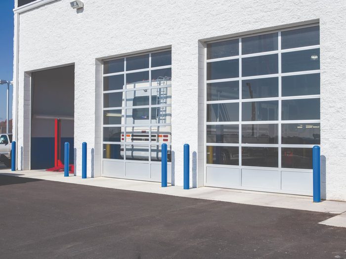 Wayne Dalton 451 452 aluminum full view commercial sectional door