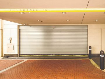 Wayne Dalton 800 ADV rolling doors for parkade