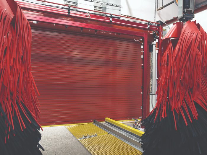 Wayne Dalton 800 C rolling doors for car wash