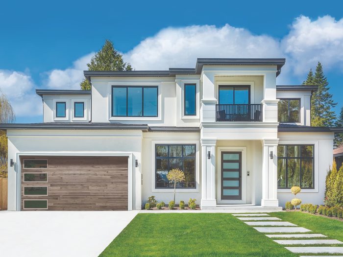 Wayne Dalton 8300 AG woodgrain steel garage door