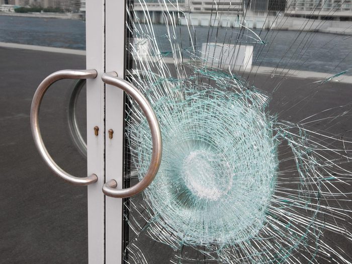 Broken Glass Door Min