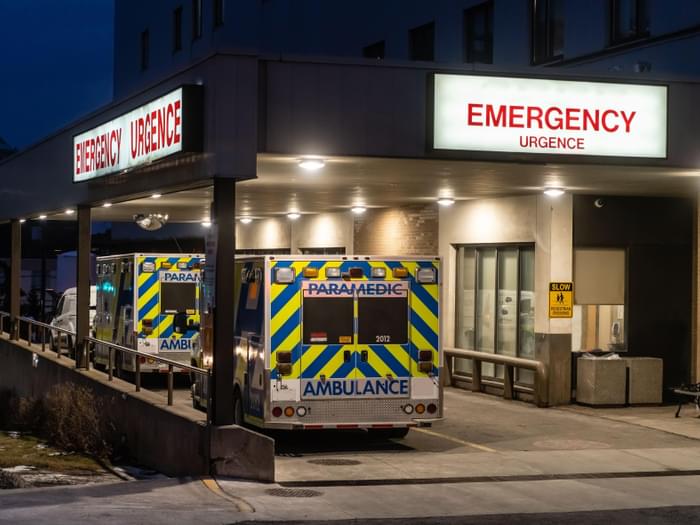 Emergency entrance min