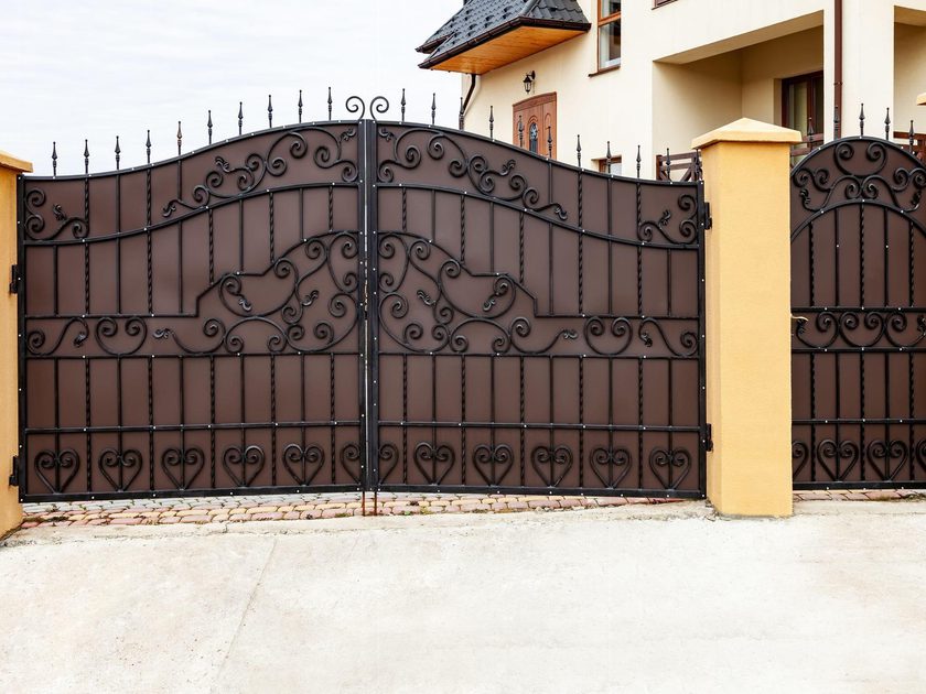 Types of Metal Driveway Gates Creative Door Services