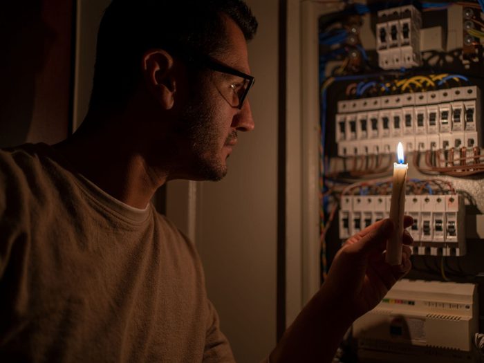 No power blackout min