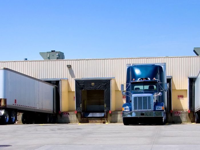 Open Dock At Warehouse Min