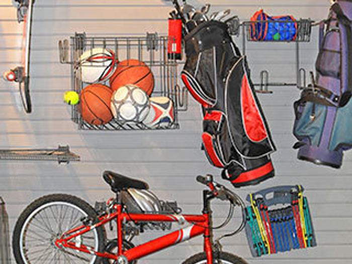 Organizing Garage Door