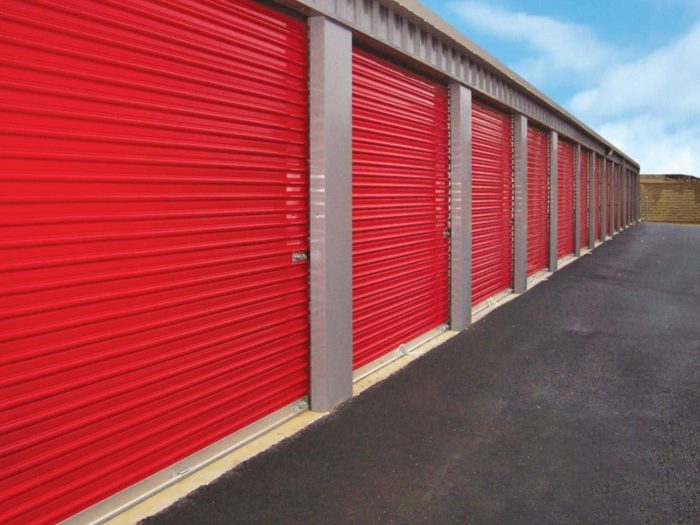 Red Rolling Doors Min