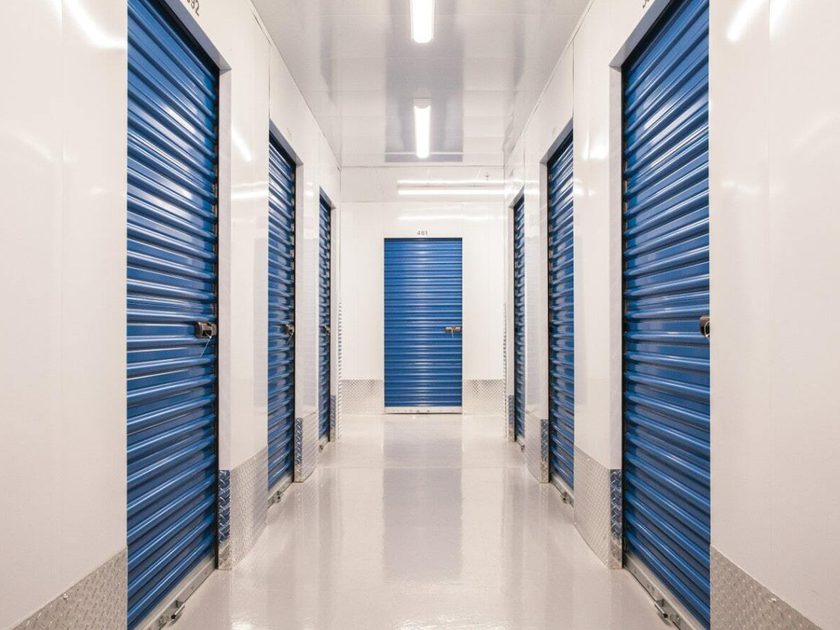 Roll up sheet doors blue min
