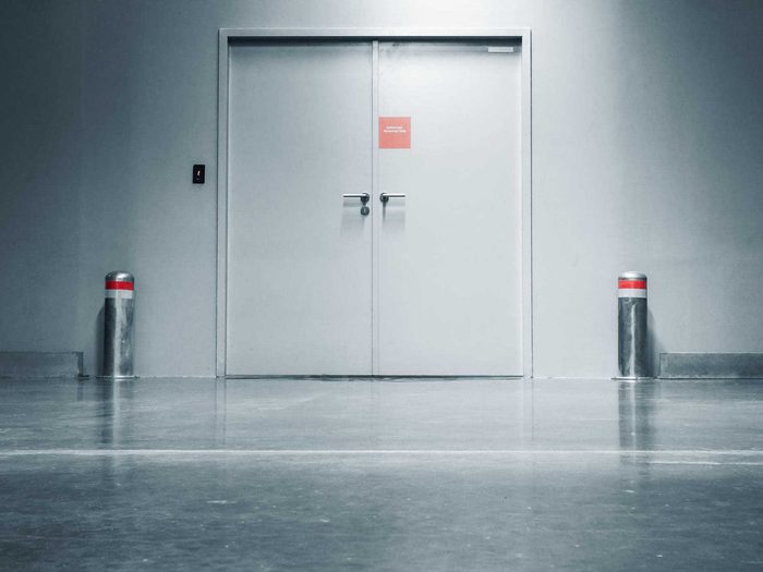 Steel Pedestrian Door Min