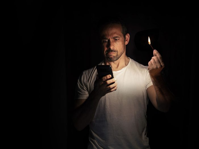 Stuck inside garage min