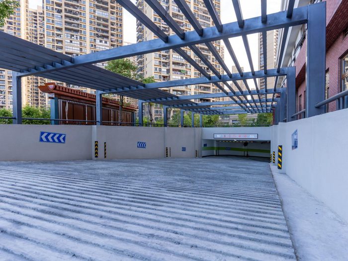 Underground Parking Entrance Min