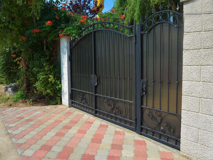 Wrought Iron Gate Min